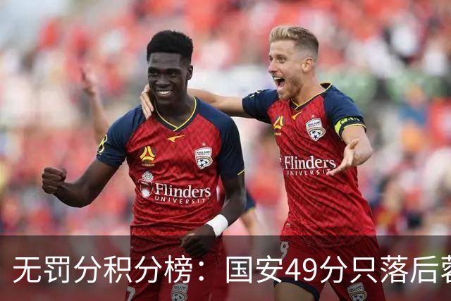 无罚分积分榜：国安49分只落后蓉城3分，泰山、申花落后蓉城5分